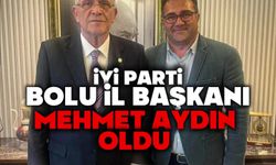 İYİ Parti’de Mehmet Aydın Yeniden Bolu İl Başkanı Oldu