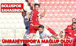 Boluspor Sahasında Ümraniyespor’a Mağlup Oldu