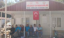Gölbaşı SYDV çalışanları greve çıktı