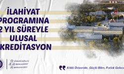 İlahiyat programına 2 yıl süreyle ulusal akreditasyon