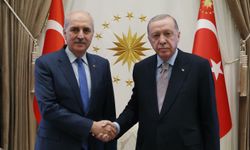 Cumhurbaşkanı Erdoğan, TBMM Başkanı Kurtulmuş’u kabul etti
