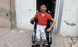 Cizre'de Ramazan'ın tekerlekli sandalye ihtiyacını polis memuru karşıladı
