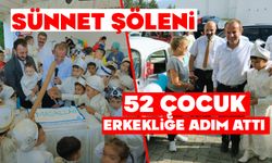 Bolu Belediyesi 5. Geleneksel Sünnet Şöleni: 52 Çocuk erkekliğe adım attı