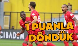 Boluspor deplasmandan 1 puanla döndü