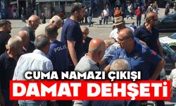 Cuma namazı çıkışı damat dehşeti