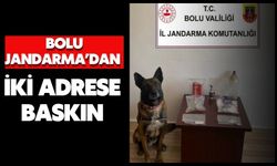 Bolu Jandarma’dan iki adrese baskın