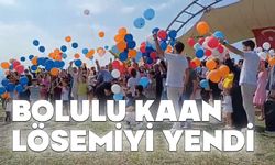 Bolulu Kaan lösemiyi yendi