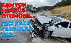Bolu'da büyük kaza, yaralılar var
