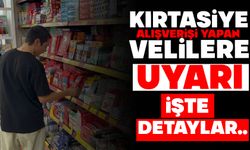 Kırtasiye Alışverişi Yapan Velilere Uyarı