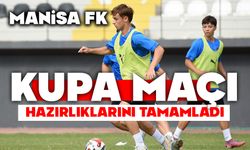 Manisa FK, kupa maçı hazırlıklarını tamamladı