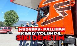 Mudurnu-Nallıhan kara yolunda sıkı denetim