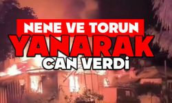 Nene ve torun yangında hayatını kaybetti