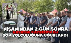 Nişanından iki gün sonra hayatını kaybeden genç DJ, son yolculuğuna uğurlandı