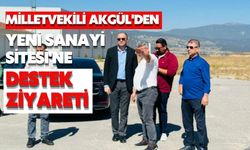 Milletvekili Akgül'den Yeni Sanayi Sitesi'ne Destek Ziyareti