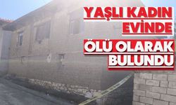 Yaşlı kadın evinde ölü olarak bulundu