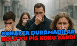 Bolu’yu pis koku sardı, kaynağı tespit edilemedi