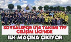 Soysalspor U14 Takımı TFF Gelişim Ligi'nde İlk Maçına Çıkıyor