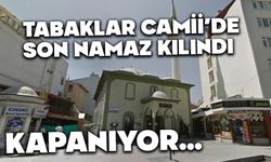 Bolu’da, tarihi cami ibadete kapanıyor