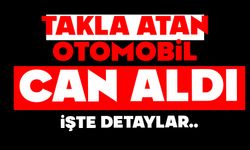 Takla atan otomobil can aldı: 1 ölü
