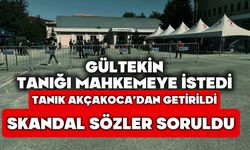 GÜLTEKİN, TANIĞI MAHKEMEYE İSTEDİ