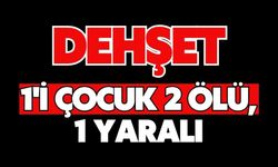Dehşet: 1'i çocuk 2 ölü, 1 yaralı