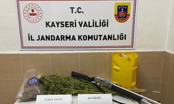 Kayseri’de 1 kilo 690 gram kubar esrar ele geçirildi: 1 gözaltı