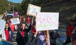 Öğrencilerden sağlıklı yaşam için farkındalık yürüyüşü