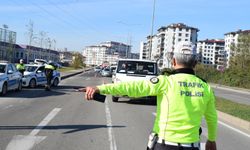 Ordu’da bir haftada 16 binden fazla araç ve sürücüsü denetlendi