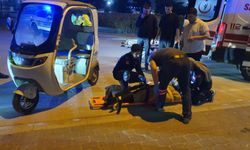 Takla atan elektrikli treeporterde 1 kişi yaralandı