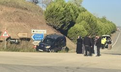 Çarpışmanın etkisiyle kanala uçtu