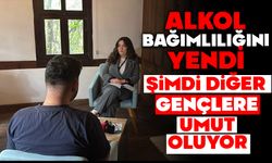 Alkol bağımlılığını yendi, şimdi diğer gençlere umut oluyor