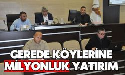 Gerede Köylerine Milyonluk Yatırım