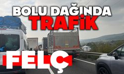 Bolu Dağı’nda Yoğunluk: Trafik Durma Noktasına Geldi