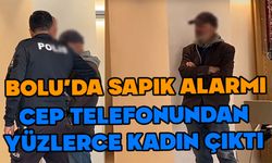 Bolu’da kadınların gizlice fotoğrafını çeken sapık yakalandı