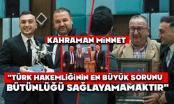 Kahraman Minnet: "Türk hakemliğinin en büyük sorunu bütünlüğü sağlayamamaktır"