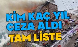 KARTALKAYA DAVASINDA CEZALAR TAM LİSTE
