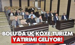 BOLU’DA ÜÇ KÖYE TURİZM YATIRIMI GELİYOR!