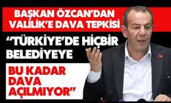 BAŞKAN ÖZCAN’DAN VALİLİK’E DAVA TEPKİSİ “TÜRKİYE’DE HİÇBİR BELEDİYEYE BU KADAR DAVA AÇILMIYOR”