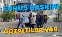 Fuhuş operasyonunda çok sayıda gözaltı