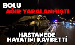 Hurdaya dönen araçta ağır yaralanmıştı, hastanede hayatını kaybetti