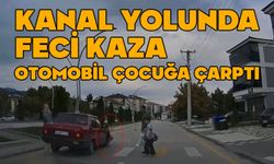 Bolu'da, otomobil çocuğa çarptı
