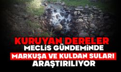 Kuruyan Dereler Meclis Gündeminde