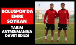 Boluspor’da Emre Soykan A Takım Antrenmanına Davet Edildi