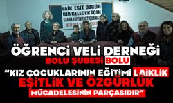 Öğrenci Veli Derneği Bolu Şubesi Bolu: “KIZ ÇOCUKLARININ EĞİTİMİ LAİKLİK, EŞİTLİK VE ÖZGÜRLÜK MÜCADELESİNİN PARÇASIDIR”