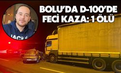 Bolu’da D-100’de feci kaza: 1 ölü