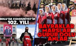 BOLU’DA CUMHURİYET’İN 102. YILI:  BAYRAKLAR, MARŞLAR, GURUR DOLU ANLAR