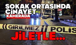 Sokak ortasında cinayet kamerada