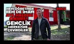 Hem imam hem de öğretmen: Atıl haldeki okulu, gençlik merkezine çevirdiler