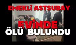 Emekli astsubay evinde ölü bulundu
