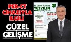 PER-CT CİHAZIYLA İLGİLİ GÜZEL GELİŞME